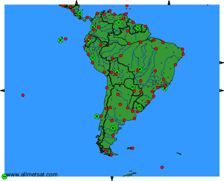 Weather Forecast South America